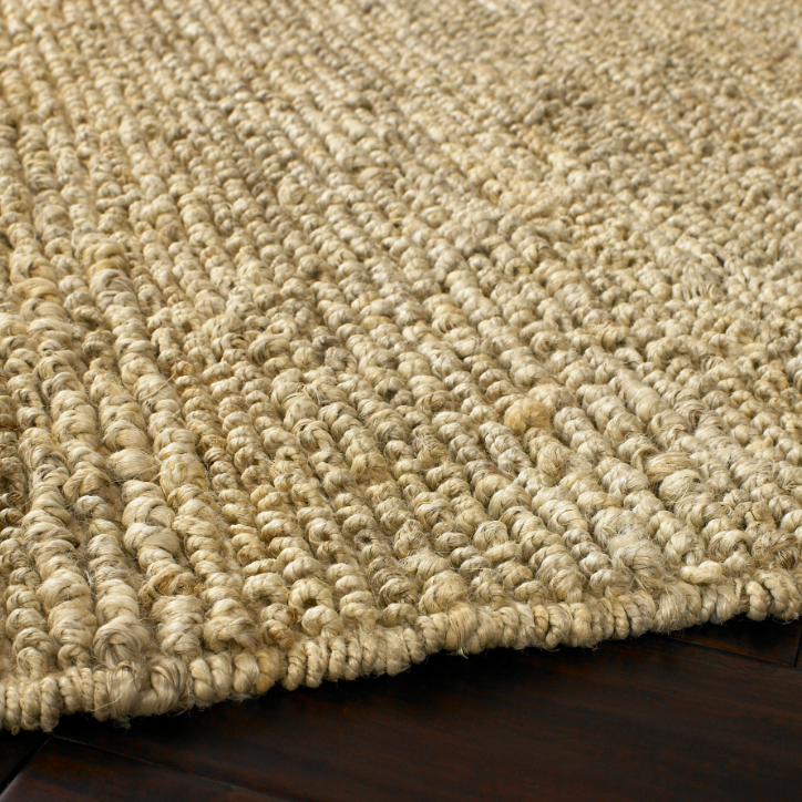 Continental Jute Rug in Ivory