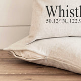 Whistler Coordinates Cushion Natural 16" x 26"