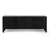 Pollard Media Console in Brushed Ebony Oak