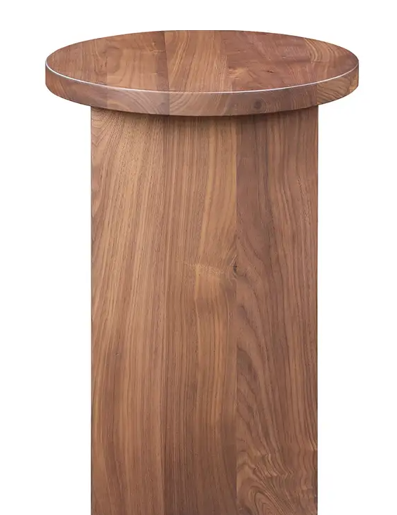 Grace Accent Table in Walnut Brown