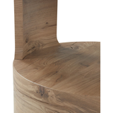 Matheus End Table in Natural French Oak
