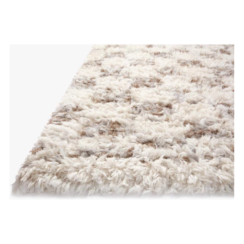 Amira Rug in Ivory/Pebble