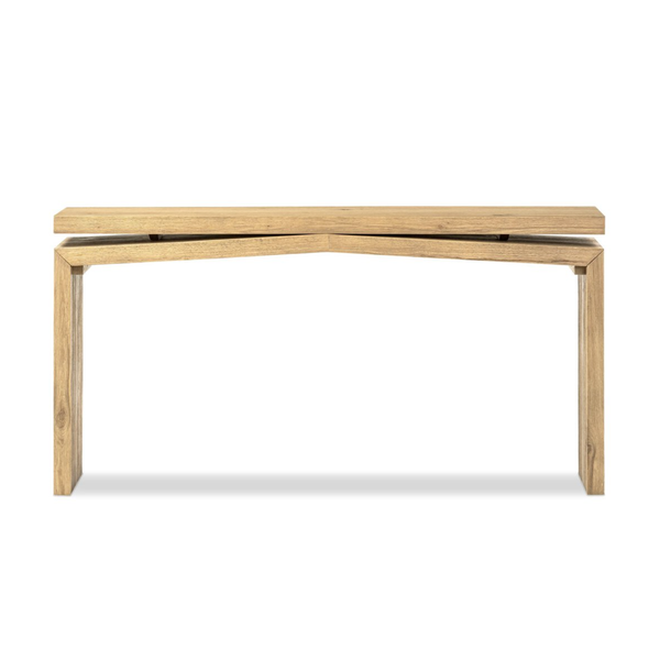Matthes Console Table in Worn Oak - 60"