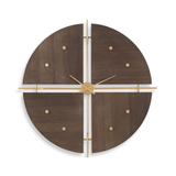 Walnut Elegance Clock