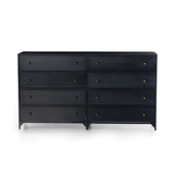 Belmont 8 Drawer Dresser in Black