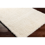 Angora Shag Rug in Cream