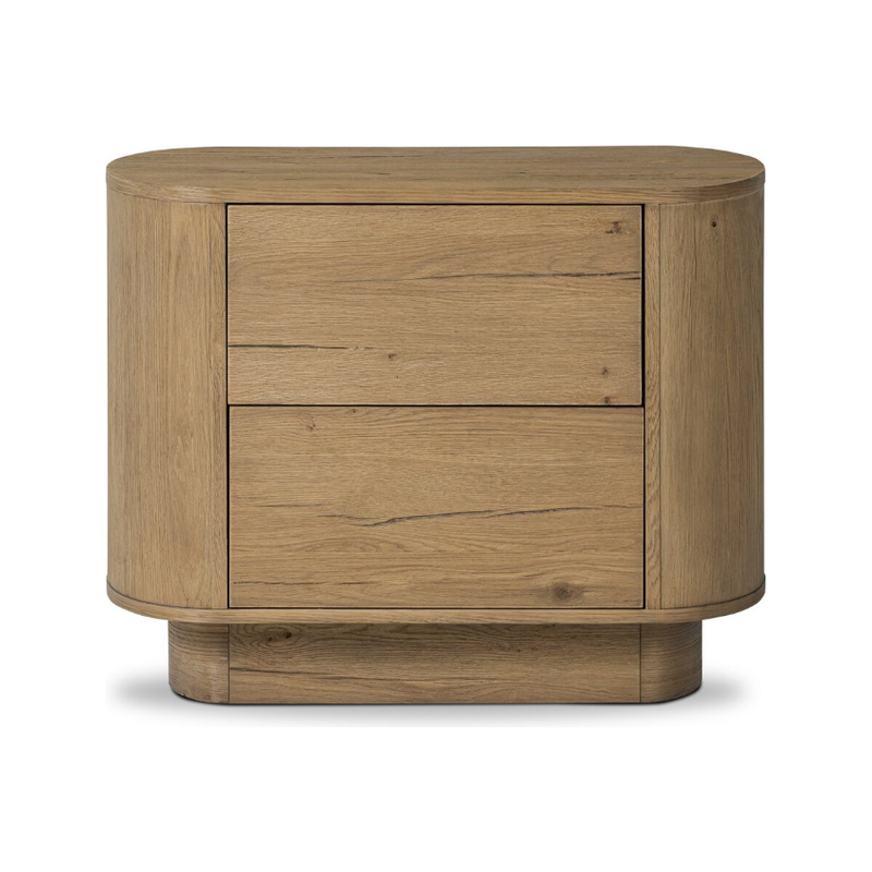 Paden Nightstand in Worn Oak Veneer