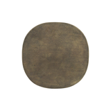Odessa End Table in Aged Brass