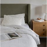 Fizz King Bed Velvet Fern