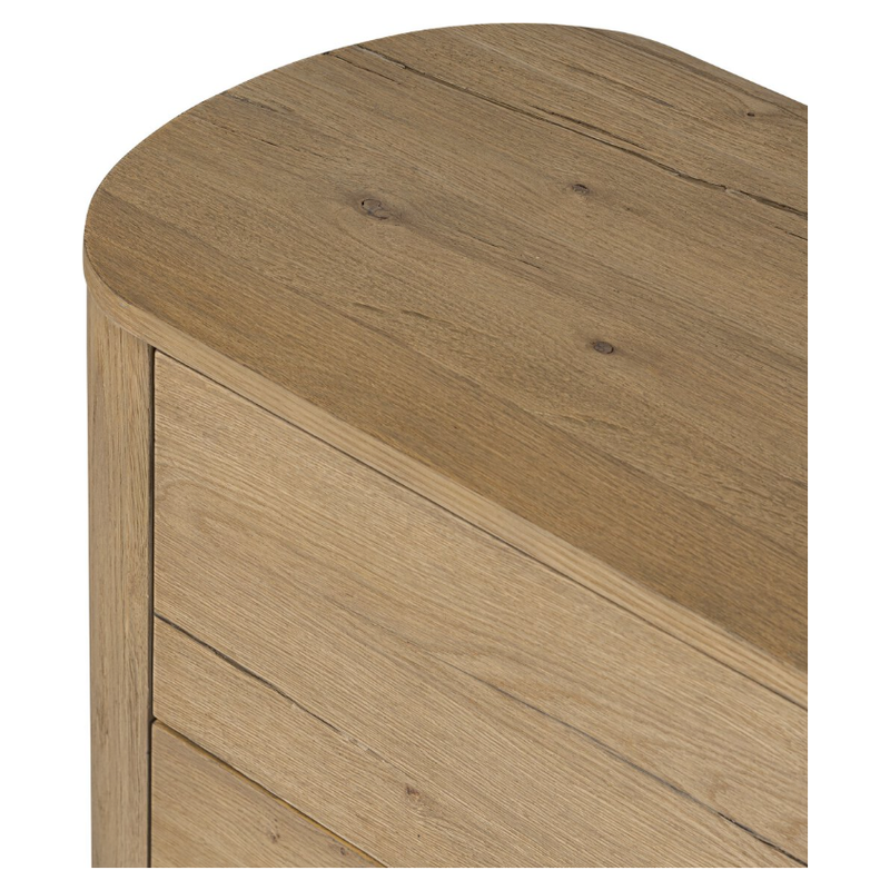 Paden Nightstand in Worn Oak Veneer