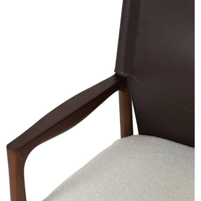 Lulu Desk Chair in Espresso