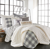 Camden Quilt Set - Grey