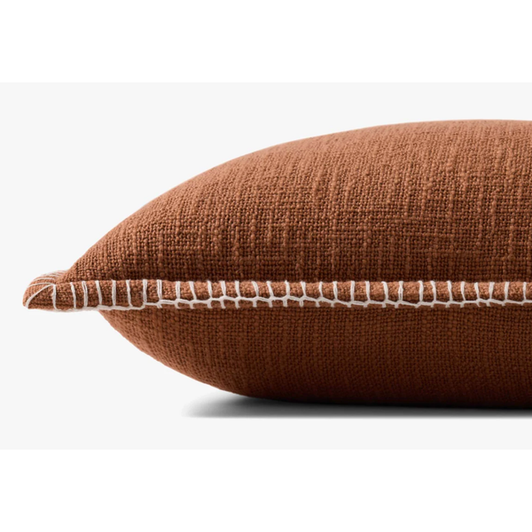Jody Cushion in Terracotta 13" X 21"