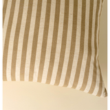 Narrow Stripe Cushion Sand 20" x 20"