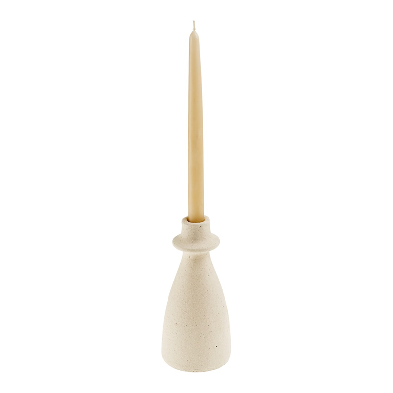 Arta Candle Holder in White