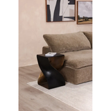 Twist Accent Table in Black
