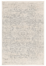 Harput Rug in Medium Gray/Light Beige