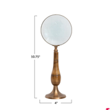 Brass & Bone Stand Magnifying Glass