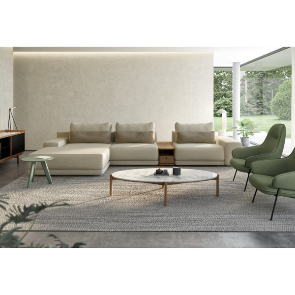 Bowie Wooden Large Coffee Table in Oiled Oak