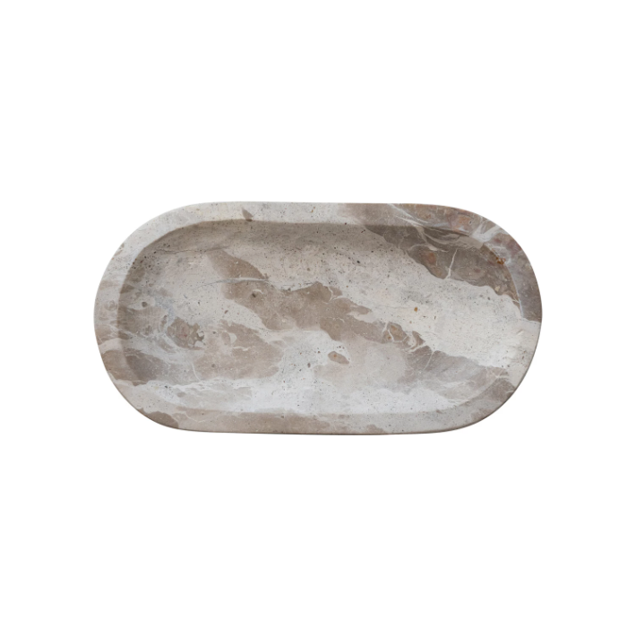 Marble Dish, Buff Color