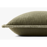 Jody Cushion in Olive 13" x 21"