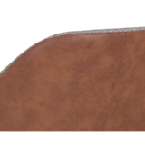 Mccoy Swivel Dining Chair in Cinnamon/November