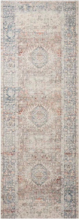 Jules Area Rug - Natural/Ocean