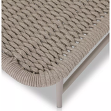 Bruno Outdoor Chair in Ivory Rope