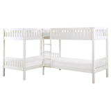 Corner Bunk in White