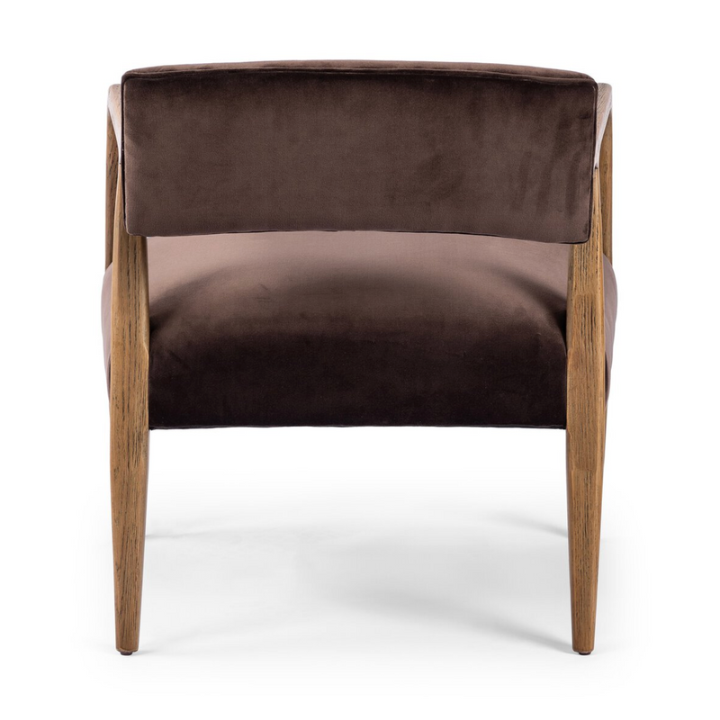 Tyler Armchair in Surrey Cocoa