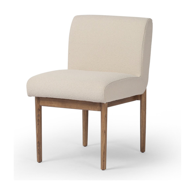 Markia Dining Chair in Boucle Light Taupe