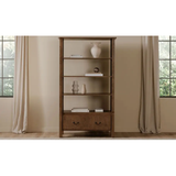 Caroline Bookcase in Warm Brown