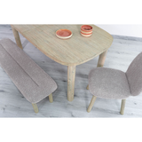 Oasis Bench in Oatmeal