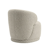 Rollo Club Chair in Twill Ivory