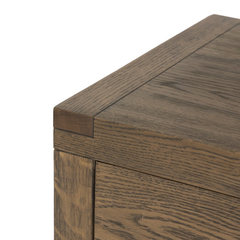 Warby Nightstand in Worn Oak Veneer