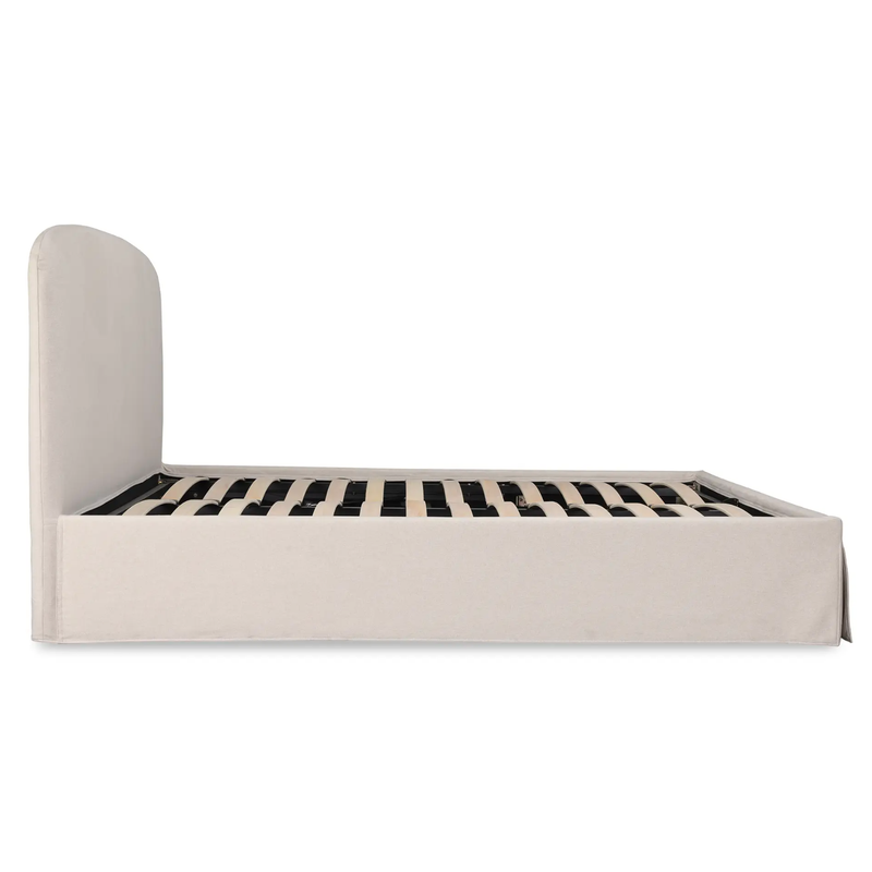 Joan Storage Bed in Cream