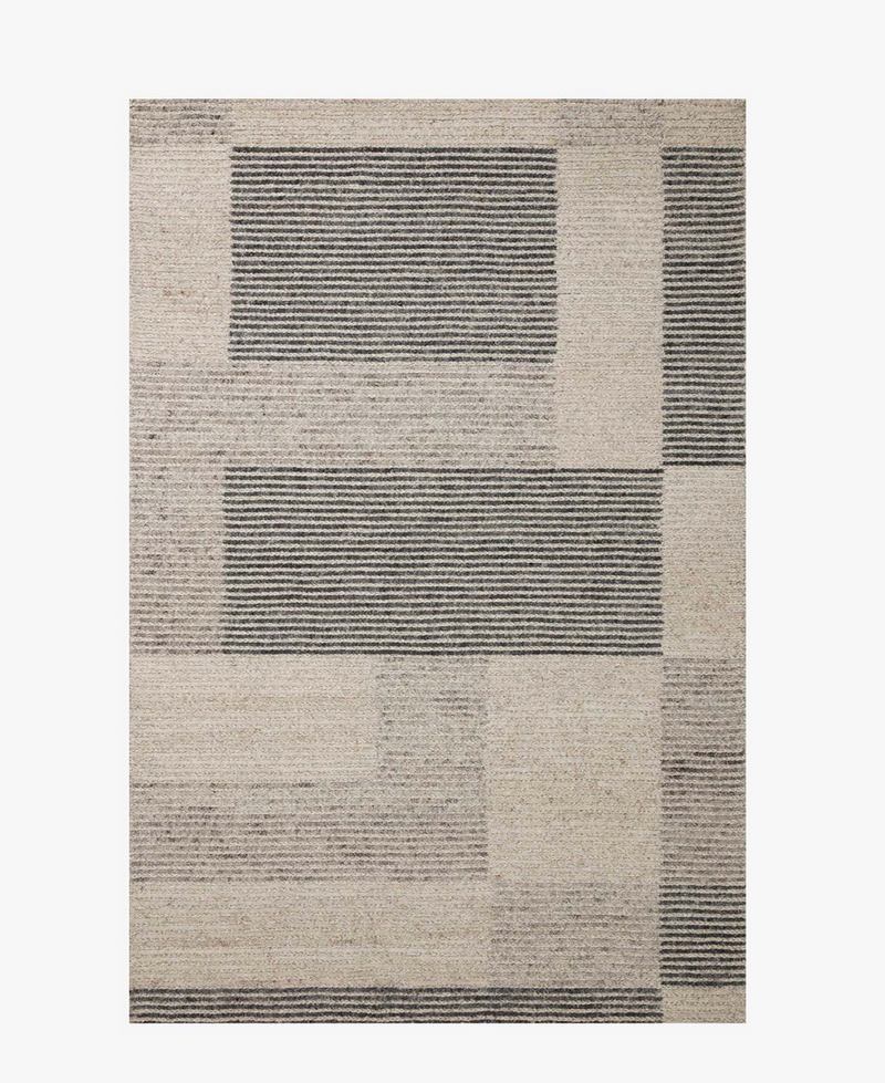 Stiles Rug in Dove/Ink
