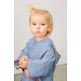 THE PEBBLE | Kid's Muslin Poncho