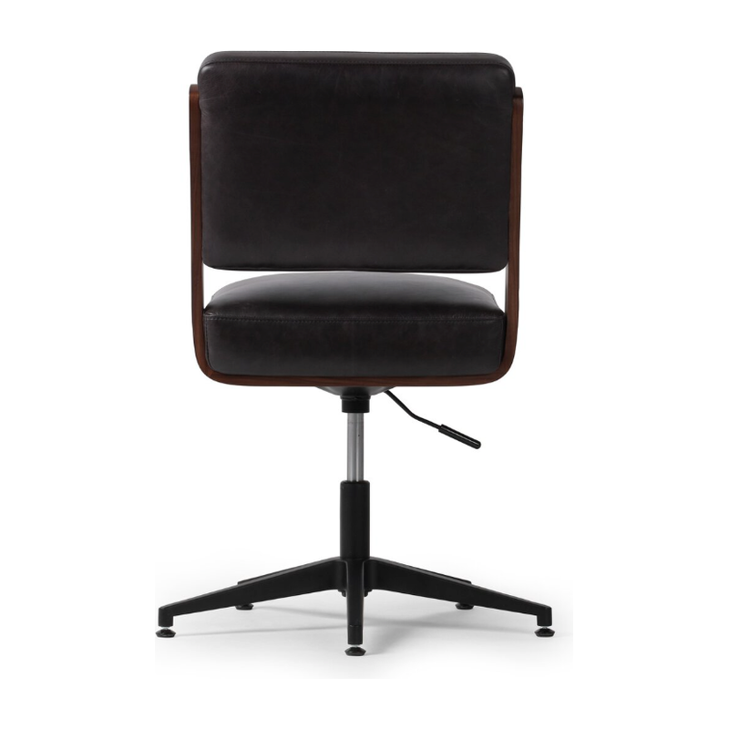 Landon Armless Desk Chair in Sonoma Black