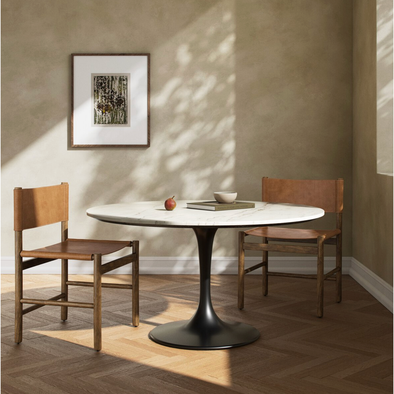 Powell Dining Table in Marble