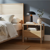 Runway Nightstand in Light Oak