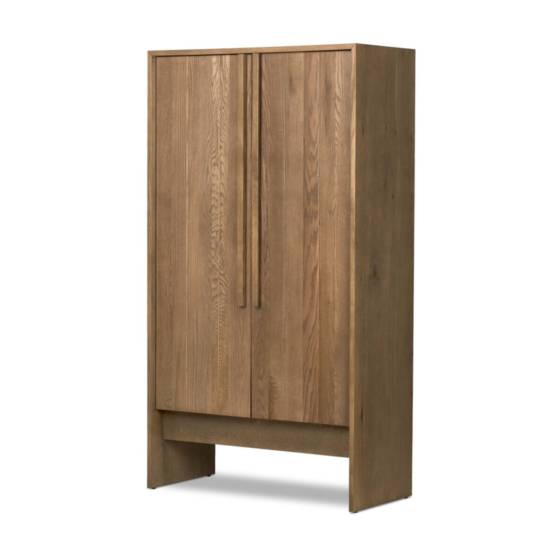 Elgin Cabinet in Sandy Oak Veneer