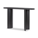 Paden Console Table in Aged Black Acacia