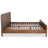 Rye King Bed Warm Brown