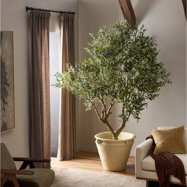 Faux Olive Tree Wide