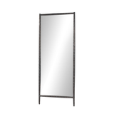 Tapered Floor Mirror in Bronzed Aluminum