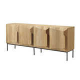 Stairs Sideboard in Oak | 79"
