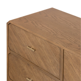 Caspian 6 Drawer Dresser in Natural Ash