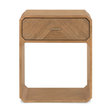 Caspian Nightstand in Natural Ash Veneer