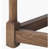 Leandro End Table in Brown